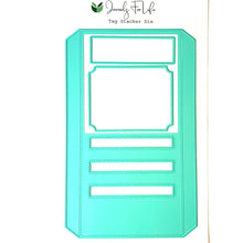 Load image into Gallery viewer, 4x8 Tag Stacker Die