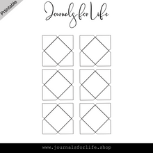 Load image into Gallery viewer, 2x2 Square Envelope | Printable