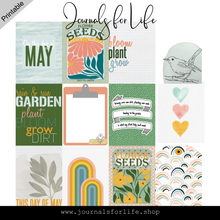 Load image into Gallery viewer, Nature's Palette | 3x4 and 4x3 Journal Cards and Dashboards | The Notebook Assembly™