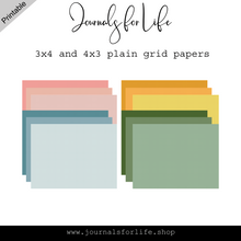 Load image into Gallery viewer, Nature's Palette | 3x4 and 4x3 Journal Cards and Dashboards | The Notebook Assembly™