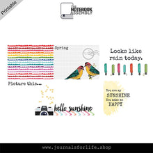 Load image into Gallery viewer, Spring Days | Full Bundle Digital Kit | The Notebook Assembly™