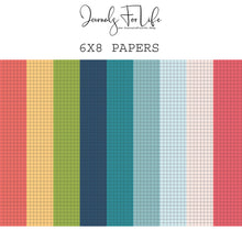 Load image into Gallery viewer, Tropical Cruise | Journaling Cardstock Pack 6x8