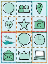 Load image into Gallery viewer, Mailroom | Journaling Cardstock Pack 6x8