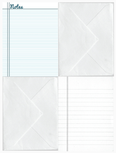 Load image into Gallery viewer, Mailroom | Journaling Cardstock Pack 6x8