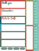 Load image into Gallery viewer, Mailroom | Journaling Cardstock Pack 6x8