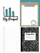 Load image into Gallery viewer, Mailroom | Journaling Cardstock Pack 6x8