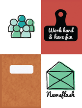 Load image into Gallery viewer, Mailroom | Journaling Cardstock Pack 6x8