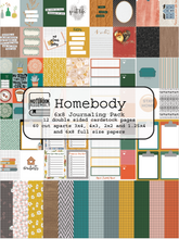 Load image into Gallery viewer, Homebody | Journaling Cardstock Pack 6x8