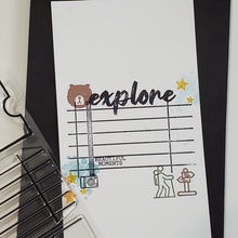 Load image into Gallery viewer, Life Grids 4x6 Stamp