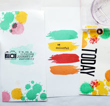 Load image into Gallery viewer, Paint Splatters 4x6 Foundations Stamp