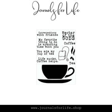 Load image into Gallery viewer, Coffee Friends 3x4 Stamp
