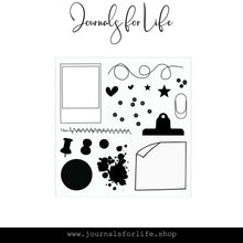 Load image into Gallery viewer, Journal Basics Volume 1 4x4 Stamp