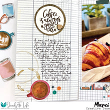 Load image into Gallery viewer, But First, Coffee 4x6 Stamp