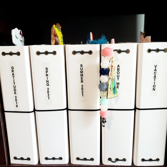 How to organize and store travel notebook inserts