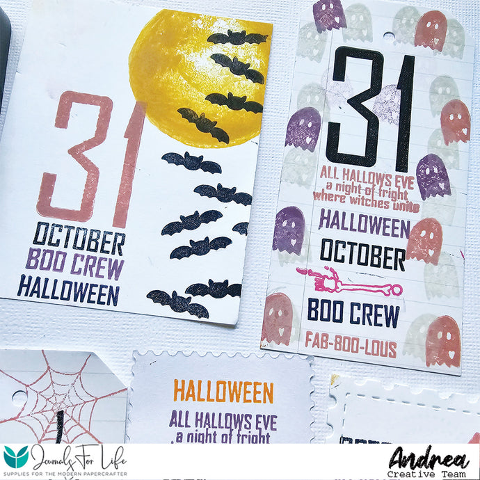 Stamp With Me | Something Spooky Moon and Bat 3x4 Card