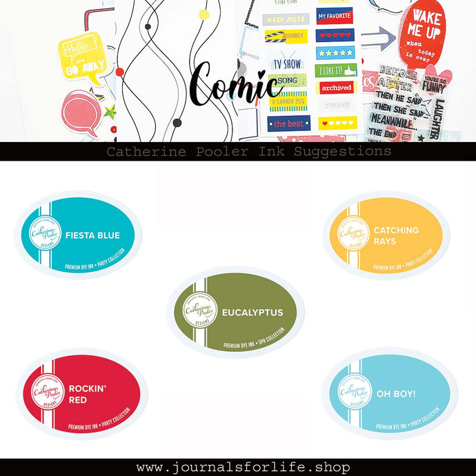 Comic Kit Catherine Pooler Ink Suggestions - August 2022