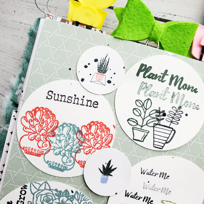 Stamp With Me - Plant Lady