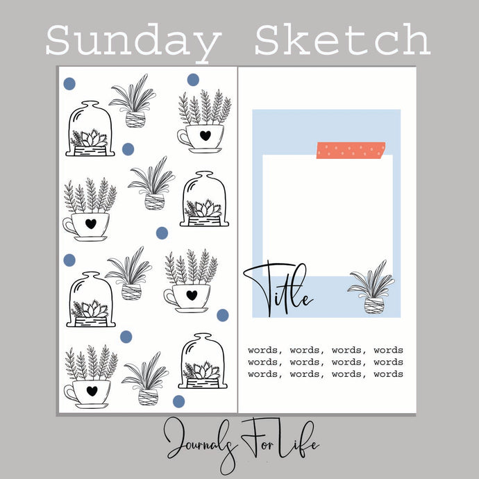 April's Sunday Sketches