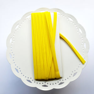 Yellow Bias Tape for Tags