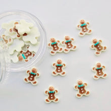 Load image into Gallery viewer, Mini Gingerbread Shaker Charms

