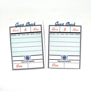 Guest Check 3x4 Printable