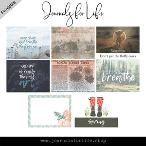 Fresh Air | Journal Cards and Dashboards | The Notebook Assembly™