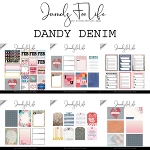 Dandy Denim | Full Bundle Digital Kit | The Notebook Assembly™