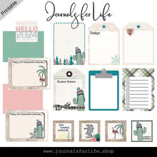 Load image into Gallery viewer, Baby, it&#39;s temperate outside | January Digital Mini Kit | The Notebook Assembly™
