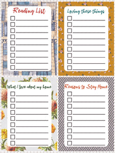 Homebody | Journaling Cardstock Pack 6x8