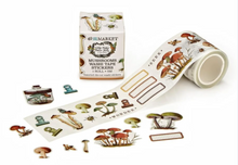 Load image into Gallery viewer, 49 &amp; Market Mushrooms Washi Tape Stickers

