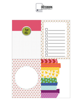 Load image into Gallery viewer, Spring Days | 3x4 Journal Cards and Dashboards | The Notebook Assembly™

