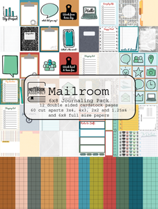 Mailroom | Journaling Cardstock Pack 6x8