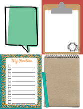 Load image into Gallery viewer, Mailroom | Journaling Cardstock Pack 6x8
