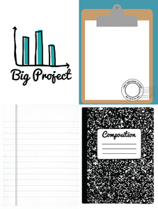 Mailroom | Journaling Cardstock Pack 6x8