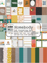 Load image into Gallery viewer, Homebody | Journaling Cardstock Pack 6x8
