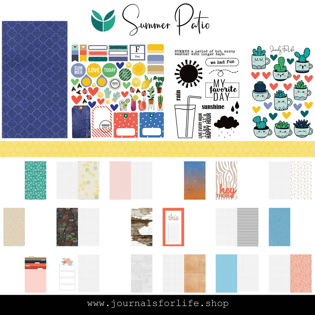Summer Patio | Everyday Notebook Kit