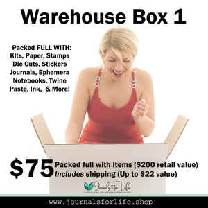 WAREHOUSE BOX $200 Retail Value Only $75! Use Code: FREESHIP