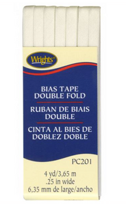 Ivory Bias Tape for Tags