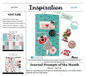 Girl Talk Collection | Inspiration Sheet | August 2023