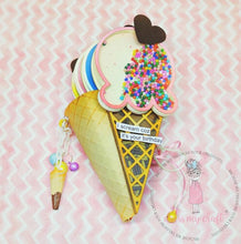 Load image into Gallery viewer, Ice Cream Cone Die | Dress Your Craft
