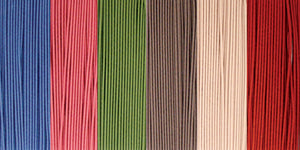Clubhouse Crafts 1.2mm Thick Cord Elastic - Earth Tones