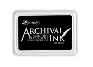 Ranger Archival Jet Black Ink Pad