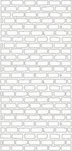 Load image into Gallery viewer, Brick - 4x8 Stencil
