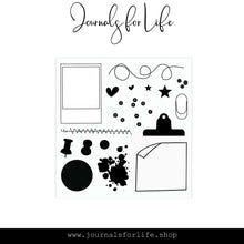 Load image into Gallery viewer, Journal Basics Volume 1 4x4 Stamp

