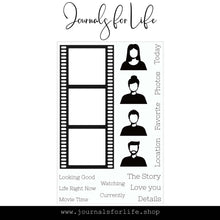 Load image into Gallery viewer, Life In Motion 4x6 Stamp | Film Strip
