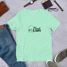 Load image into Gallery viewer, Plant Lady Short Sleeve Unisex Tshirt
